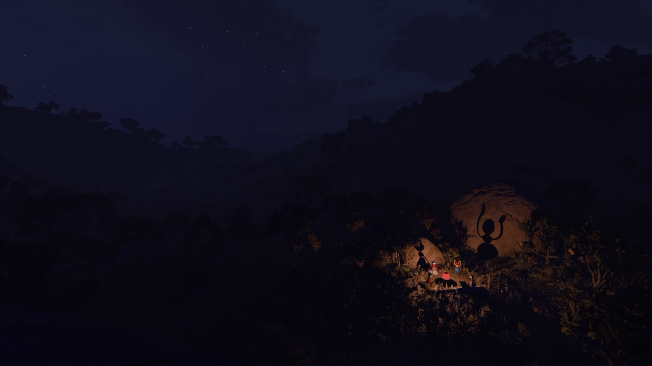 BIG WALK gameplay scene